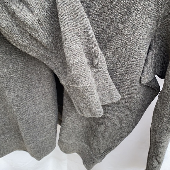 Charcoal gray Men's polo sweater - Picture 4 of 7